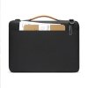 Pancerna Torba Tech-Protect Defender do Laptopa 13 14 cali Wodoodporna (MacBook NEO, Pro, Air 13) Black/Orange